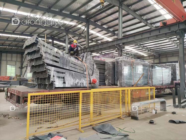 山東公交車站候車亭第六批次發(fā)貨配圖一