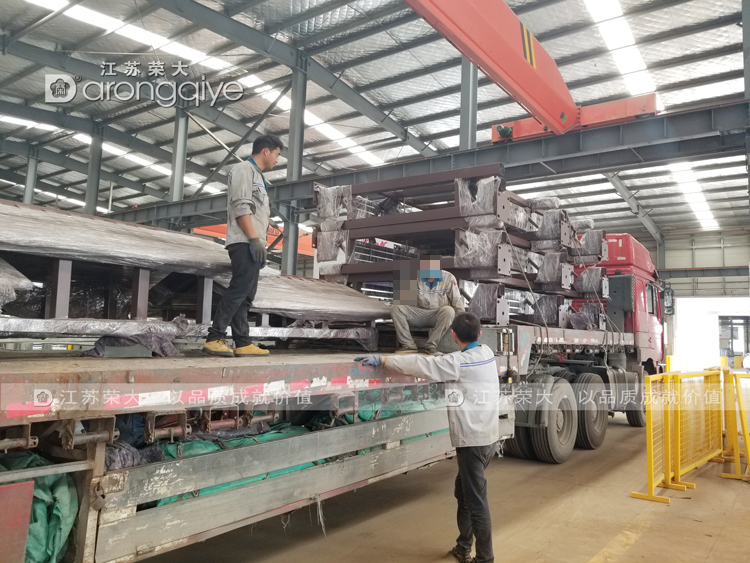 第五批河南仿古候車亭發貨圖一