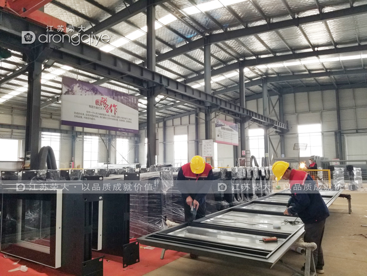 榮大供應河南候車亭發貨圖一