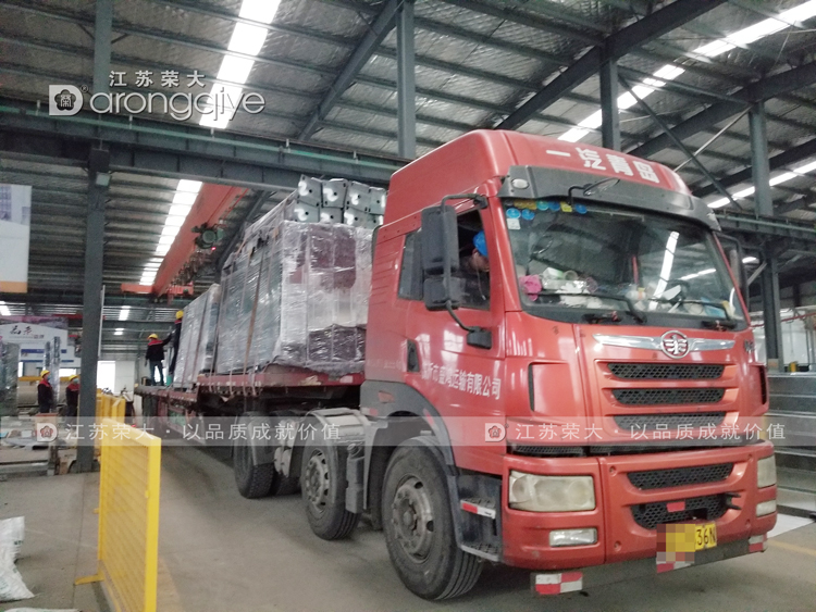 第二批江蘇不銹鋼候車亭發貨圖二