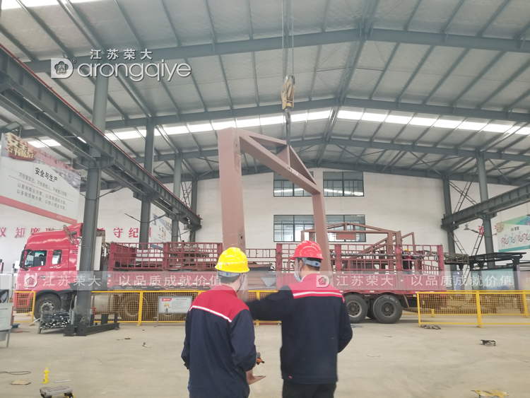 陜西仿古公交候車亭發貨圖二