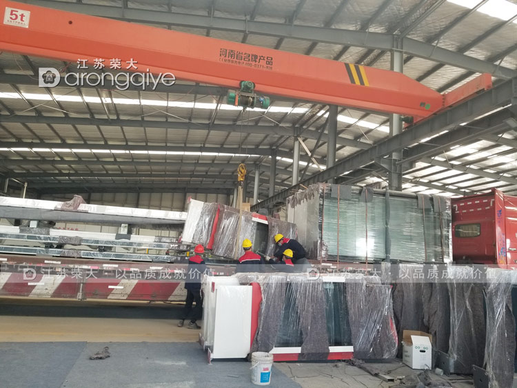 陜西現代候車亭發貨案例圖一