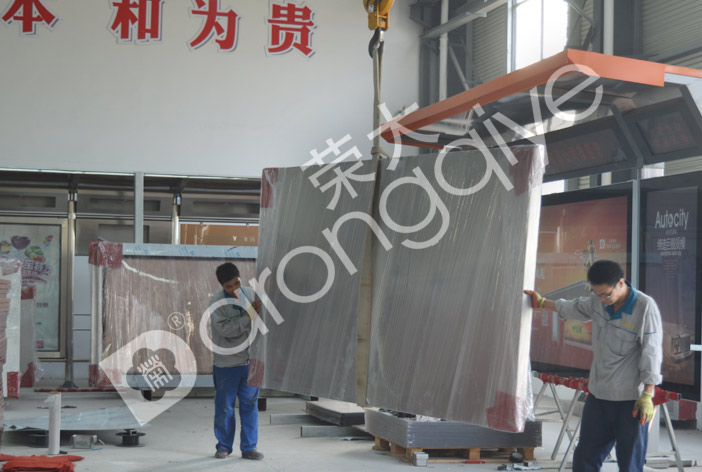 四川候車亭發(fā)貨圖一