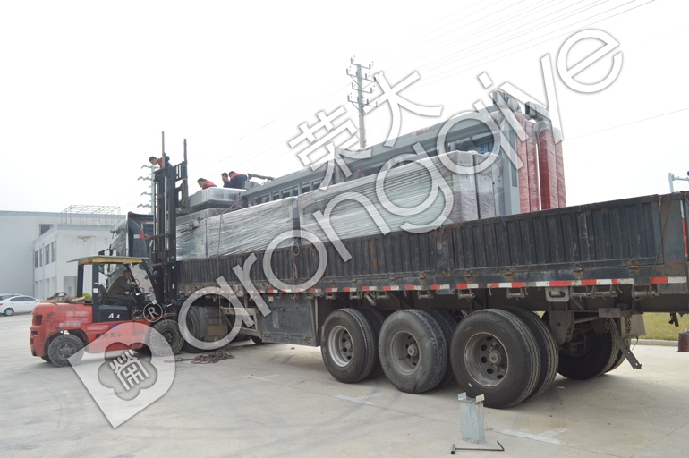 山東省公共自行車棚裝車圖二