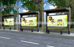 公交候車亭廣告燈箱的特性總結
