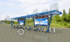 公共自行車雨棚的四大優勢