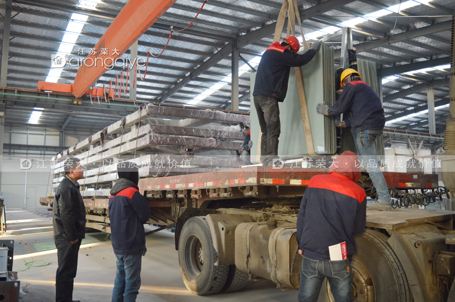 吉林公交站臺(tái)發(fā)貨案例圖一