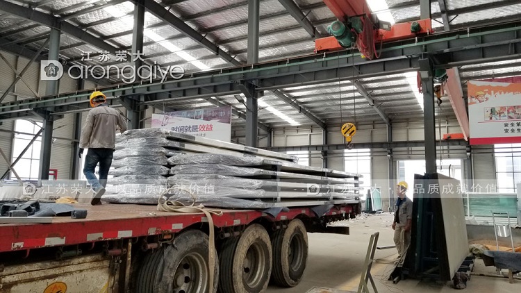 湖北公共候車亭發貨圖一