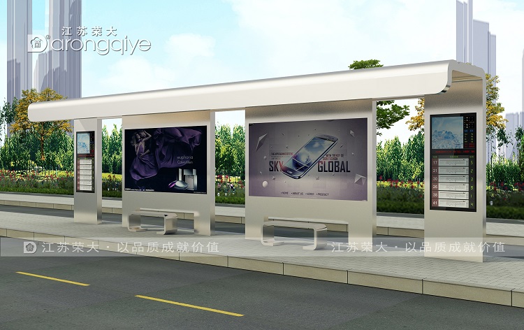 不銹鋼公交站臺座椅也要用不銹鋼材質制作嗎?